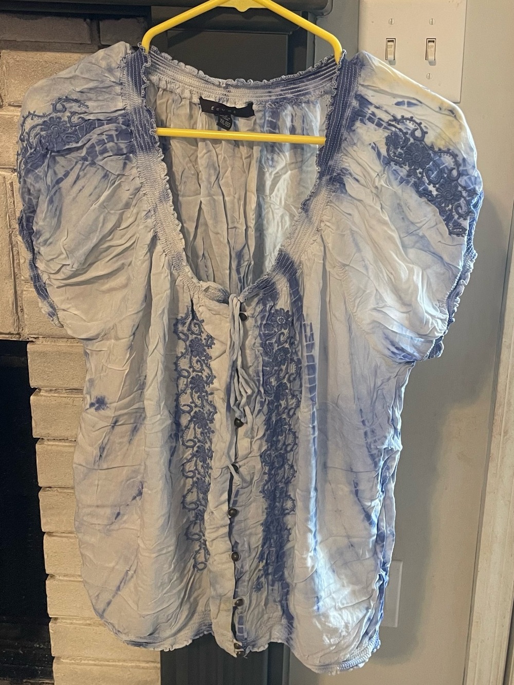 Fever Light Blue Women’s Blouse